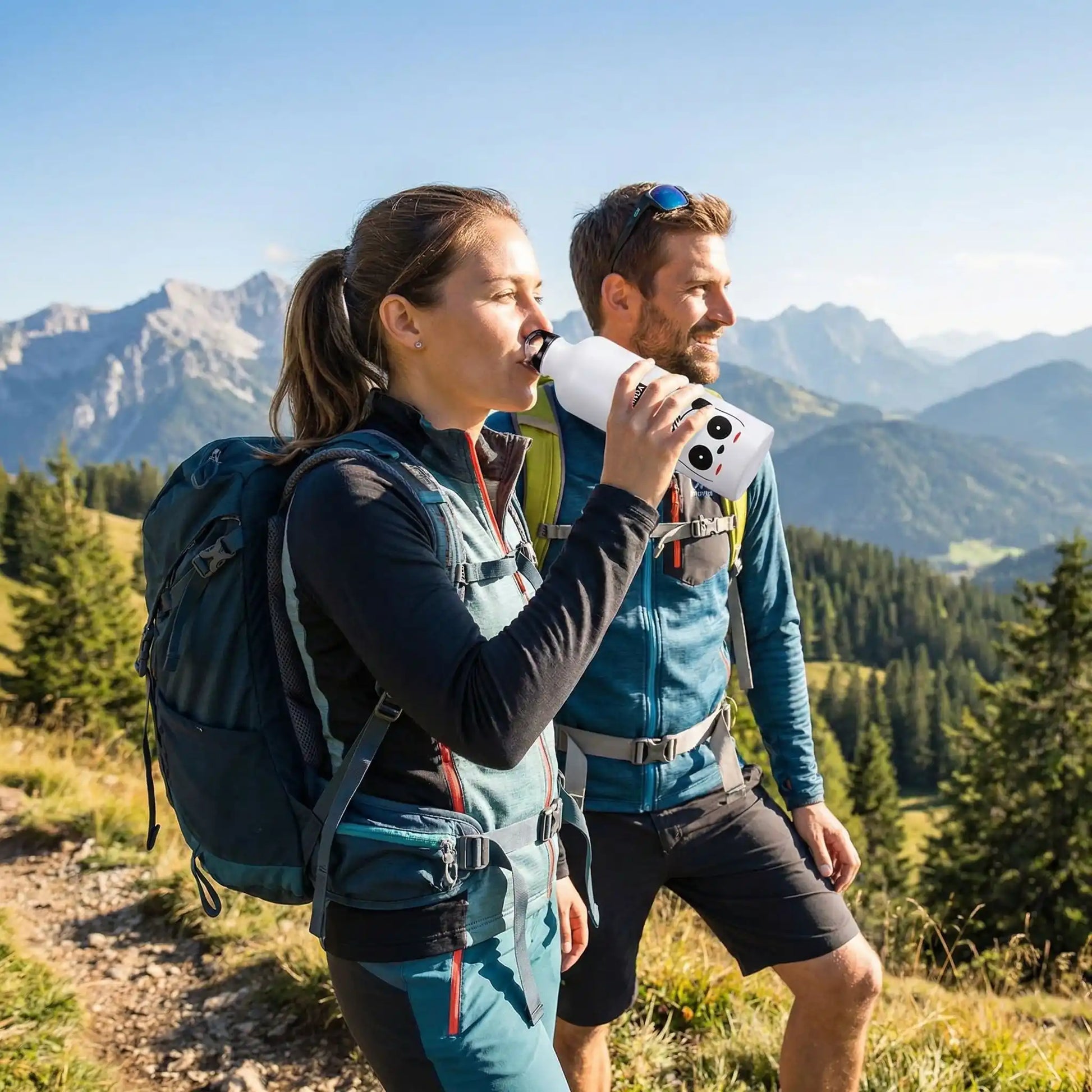 Gourde isotherme milo randonneur utilise leur gourde
