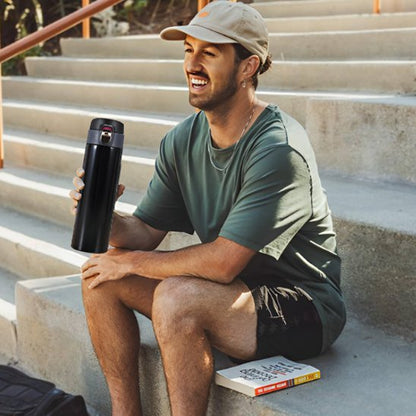 Bouteille isotherme   Acier inoxydable de qualité: