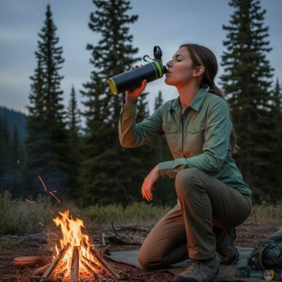 Gourde filtrante Filtration de haute précision 