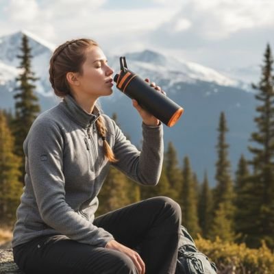 Gourde filtrante Filtration par pression par gravité