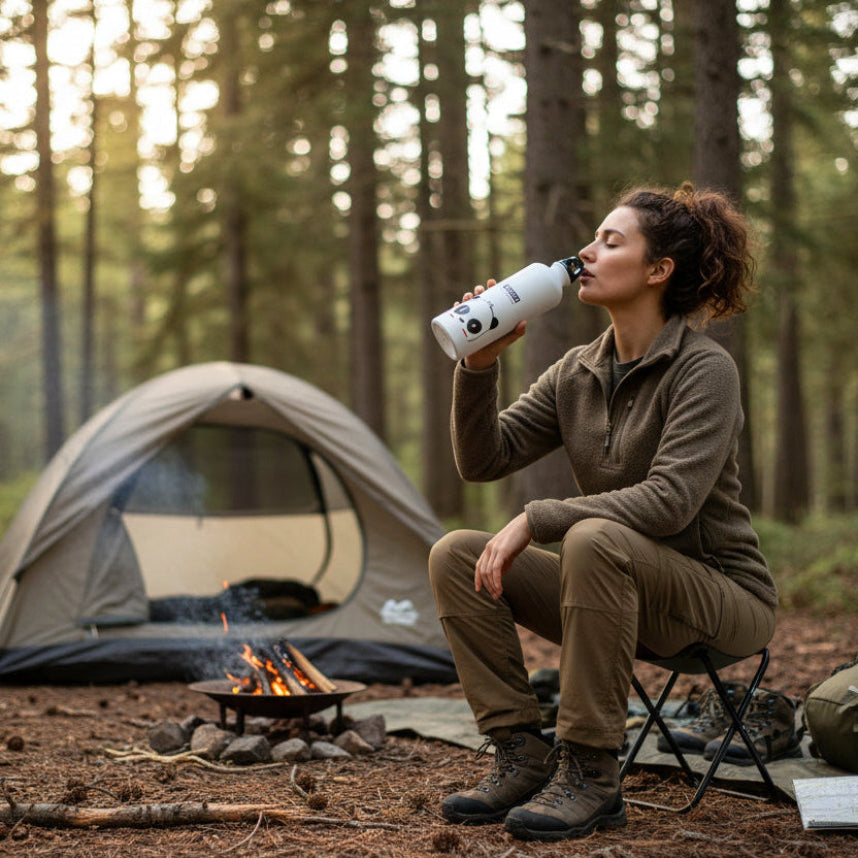 Gourde isotherme Bouteille légère en aluminium 