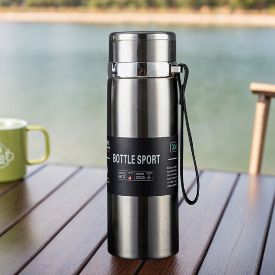 Gourde isotherme Construction en acier inoxydable