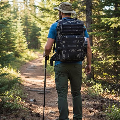 Sac à dos de voyage Accès complet au compartiment principal