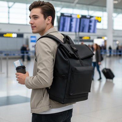 Sac a dos voyage Poche frontale zippée