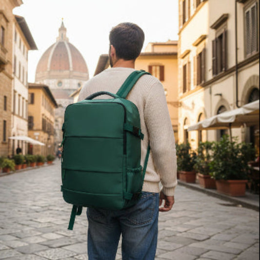 Sac à dos voyage vert léger